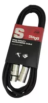 Cable Canon-canon Stagg Smc3 Standard 6mm 3 Mts