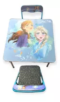 Mesa Plegable + 2 Silla Diseños Disney Niño/niña