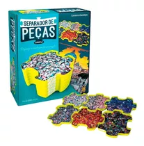 Separador De Peças Puzzle Grow Até 2000 Peças 6 Bandejas Nf