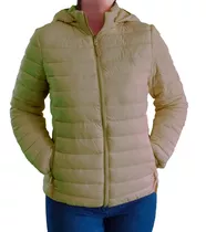 Campera Inflable Impermeable Uniqlo. Capucha Desmontables. 
