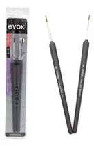 Pinceles Para Uñas Evok N°0 Y N°2