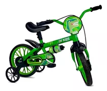 Bicicleta Infantil Aro 12 Absolute Kids Dino