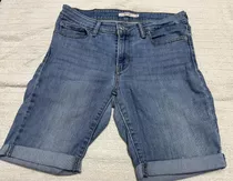 Bermuda De Jeans Levis Elástizada Talle 29  Modelo 711 Skiny