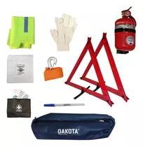 Kit De Seguridad Para Auto 9 En 1 Premium Tarjeta Patente 