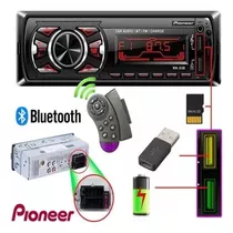 Radio Reproductor Carro Pioneer Bluetooth Mp Usb Control 