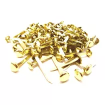 Broches Metalico Dorado 25 Mm 12 Cajitas 25 Unidades