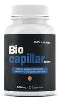 Biotina Premium Biocapillar En Cápsulas, Cabello Calvicie