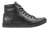 Zapatillas Hombre Bota Botita Calzado Cuero Urbana Bourbon