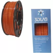 Filamento Impressoras 3d Premium Laranja 3dlab 1.75mm 1kg 3d