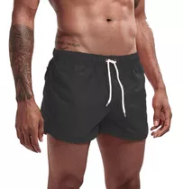 Short De Baño Malla Hombre Microfibra Varios Colores Envios