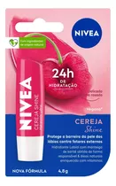 Protetor Labial Cereja Shine Nivea Blister 4,8g