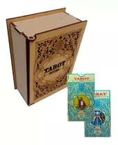 Cartas Tarot Rider Waite + Caja  Cofre Calado Tarot Rider