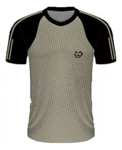 Playera Deportiva Jersey Manga Corta Estampa Deporte, Fut.