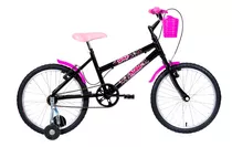 Bicicleta Aro 20 Infantil Mtb Girl Com Roda Lateral