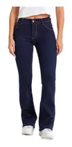 Pantalón Jean Mujer Oxford Elastizados Tiro Alto 