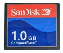 Compact Flash Cf Sandisk 1gb Cartão De Memória