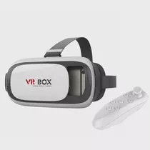 Vr Box Oculos Realidade Virtual Cardboard 3d Rift + Controle