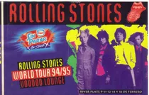 Rolling Stones Calcomanía World Tour 94-95 