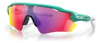 Anteojos Lentes Sol Oakley Radar 9208 Color Celeste Mate C6 38 Color De La Lente Prizm Road