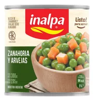 Zanahorias Y Arvejas Inalpa 300 Gr