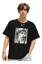 Playera De Hombre Con Estampados De Moda Manga Corta