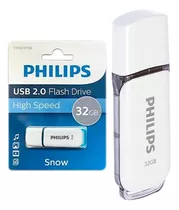 Pendrive Usb-a Philips Snow 32gb Color Blanco