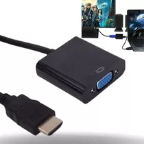 Conversor Adaptador Hdmi Cabo Para Vga Com Áudio Saída P2