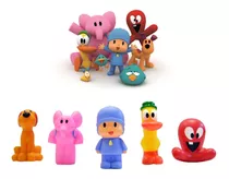 Bonecos Miniaturas Do Pocoyo Dedoche 5 Peças Full Pocoyo