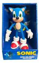 Boneco Sonic Grande Brinquedo Original Articulado 28cm Caixa