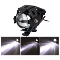 Pack 2 Lámpara Luz Foco Neblinero Led U5 Ojo De Angel Moto