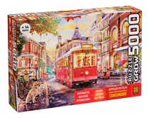 Quebra-cabeça - Puzzle - 5000 Peças - Passeio De Bonde - Gr