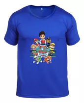 Patrulha Canina Camiseta Infantil Manga Curta Lançamento