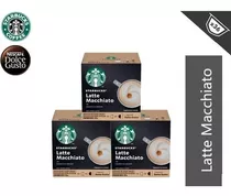 Capsulas De Café Starbucks Latte Macchiato X3 Cajas Oferta!