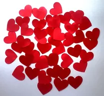 Corazones De Tela. Pétalos De Corazón P/eventos Romántico