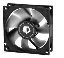 Cooler 80mm Id-cooling No-8025-sd 2000rpm 3 Pines 80x80x25mm Led Negro
