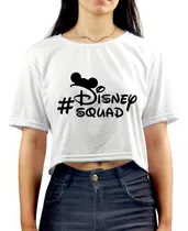 Cropped Oversized Mickey Mouse Squad