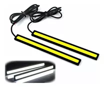 Tira Barra Luz Led Alto Brillo Neblineros Adhesivo Auto X2