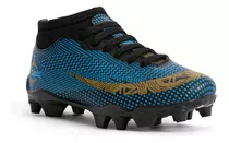 Botines Freedom Fútbol Con Media Modelo Campo 27 Al 32 Azul