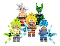 Lego Dragon Ball Blocos De Montar Brinquedo Figuras 5 Pçs