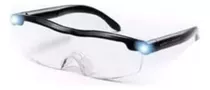 Lentes Gafas Tipo Lupa Aumento 160 Con Luz Led Recargable 