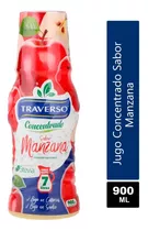 Jugo Concentrado Traverso - Sabor Manzana 900ml