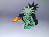 Estátua Da Liberdade Minifigura 100% Original Lego Série 6