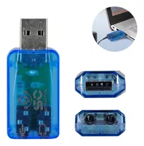 Tarjeta De Sonido 3.d Audio 5.1 Canales Usb Para Pc Laptop