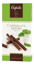 Chocolate Sticks Menta Cupido 125gr Bélgica