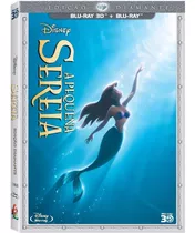 Blu-ray 3d + Bluray A Pequena Sereia - Disney Original Duplo