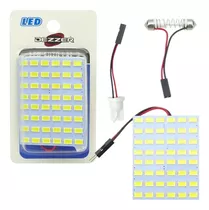 Luz Blanca Techo Interior Auto Camioneta 48 Led  12v 