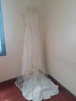 Vestido De Novia Con Encaje. 