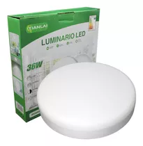 Lampara Led 36w (300) Sobreponer Tipo Aspirina Súper Potente Color Blanco