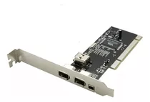 Placa Firewire 3+1 Portas Pci Para Computador Pc Desktop 