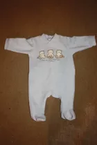 Enterito Osito Body Polar Bebe Cheeky Talle S 3/6 Meses